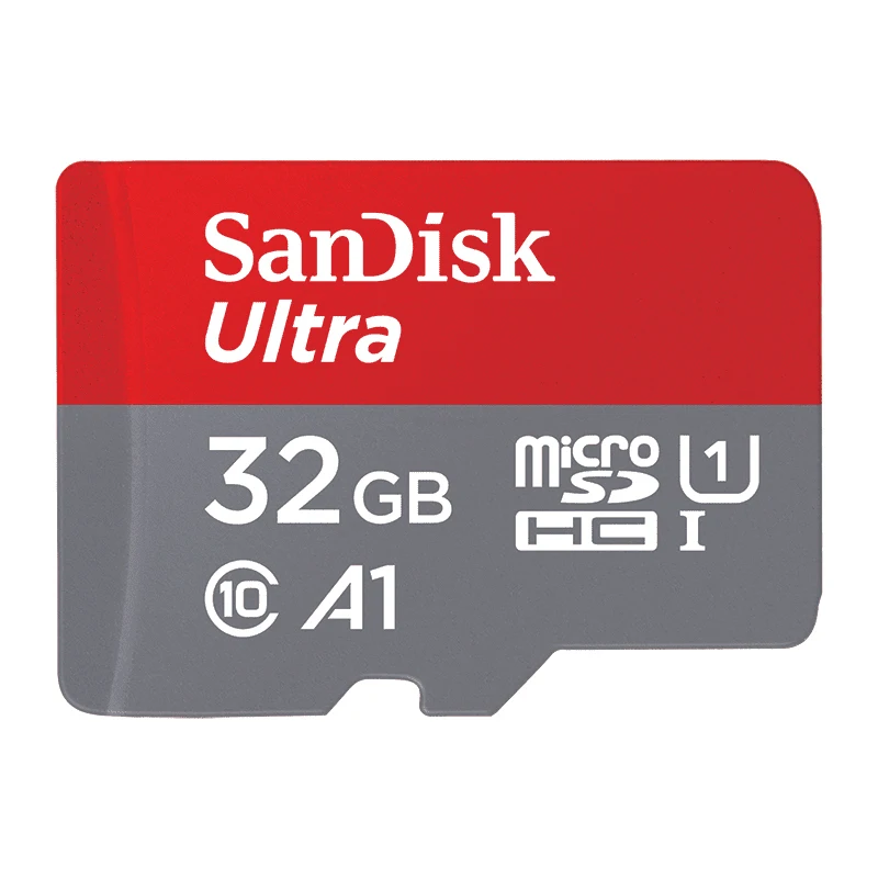 Карта памяти SanDisk Ultra micro SD карта 16 ГБ 32 ГБ 64 Гб 128 ГБ 256 Гб 400 Гб microSDHC/MicroSDXC U1 C10 A1 UHS-I TF карта с адаптером