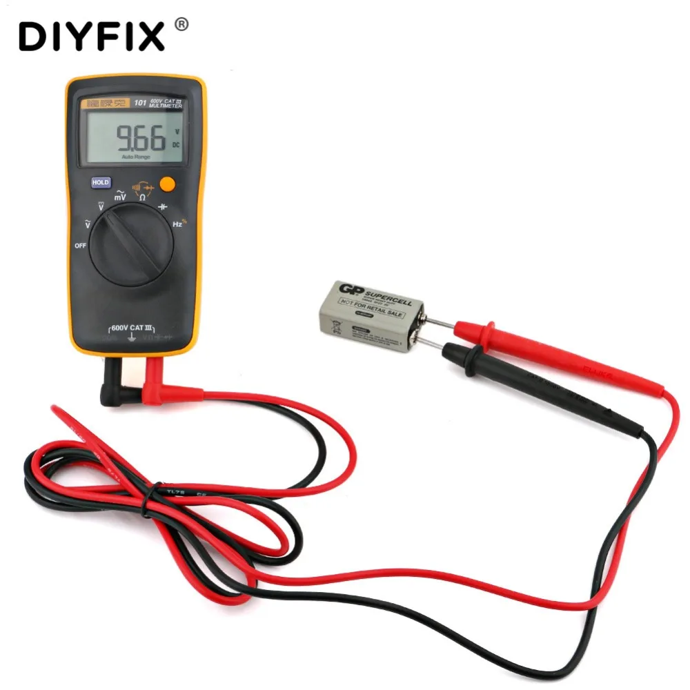 Цифровой мультиметр DIYFIX с автоматическим выбором диапазона для измерения