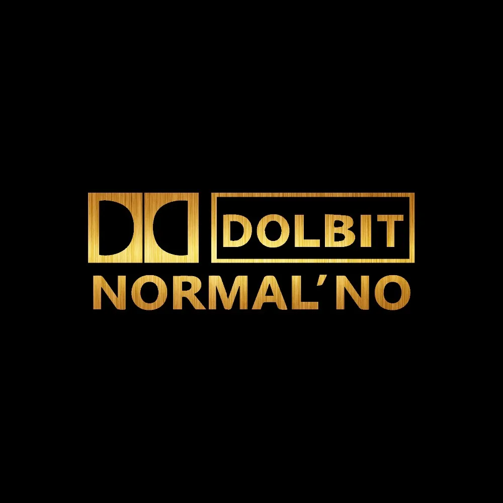 Tangredy 25*9 см DOLBIT NORMAL'NO Creative стикер с надписью Стайлинг Виниловая наклейка для