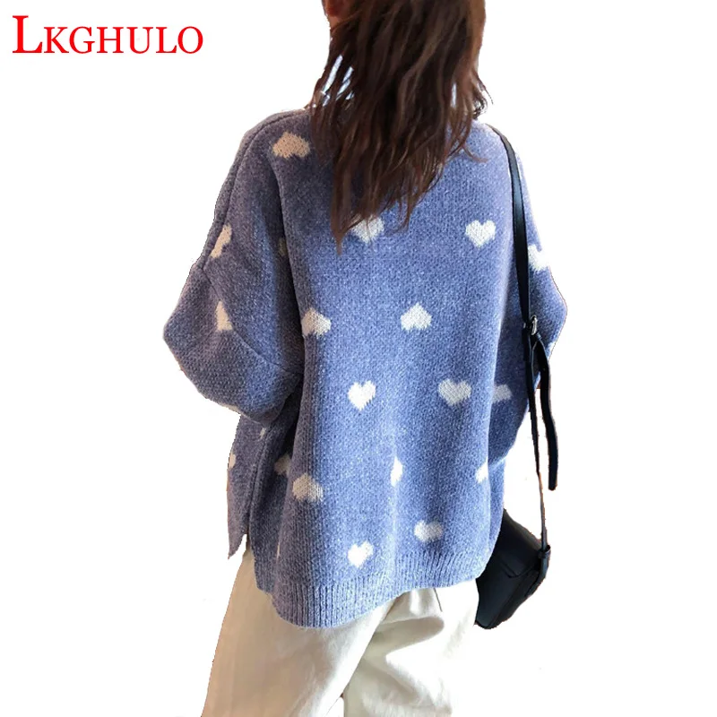 

2018 Winter Women Sweater New Fashion Autumn Winter Women Sweater Plus Size Women Loose Pullover Sweater Long-sleeve SweaterW637