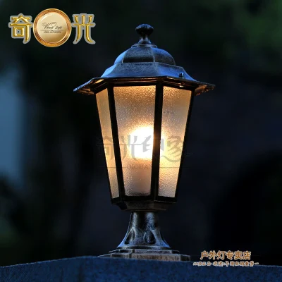 Europe Nordic Style Outdoor Pillar Lights Decor Light Bulbs Column Europe Nordic Style Outdoor Pillar Lights Decor Light Bulbs Column Wall Post Lamp Garden