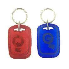 10 шт. IC+ ID сменных маркеров UID 13,56 МГц сменный с возможностью перезаписи перезаписываемый композитный ключевая цепь брелок двойной чип частоты+ RFID 125 кГц T5577 EM4305