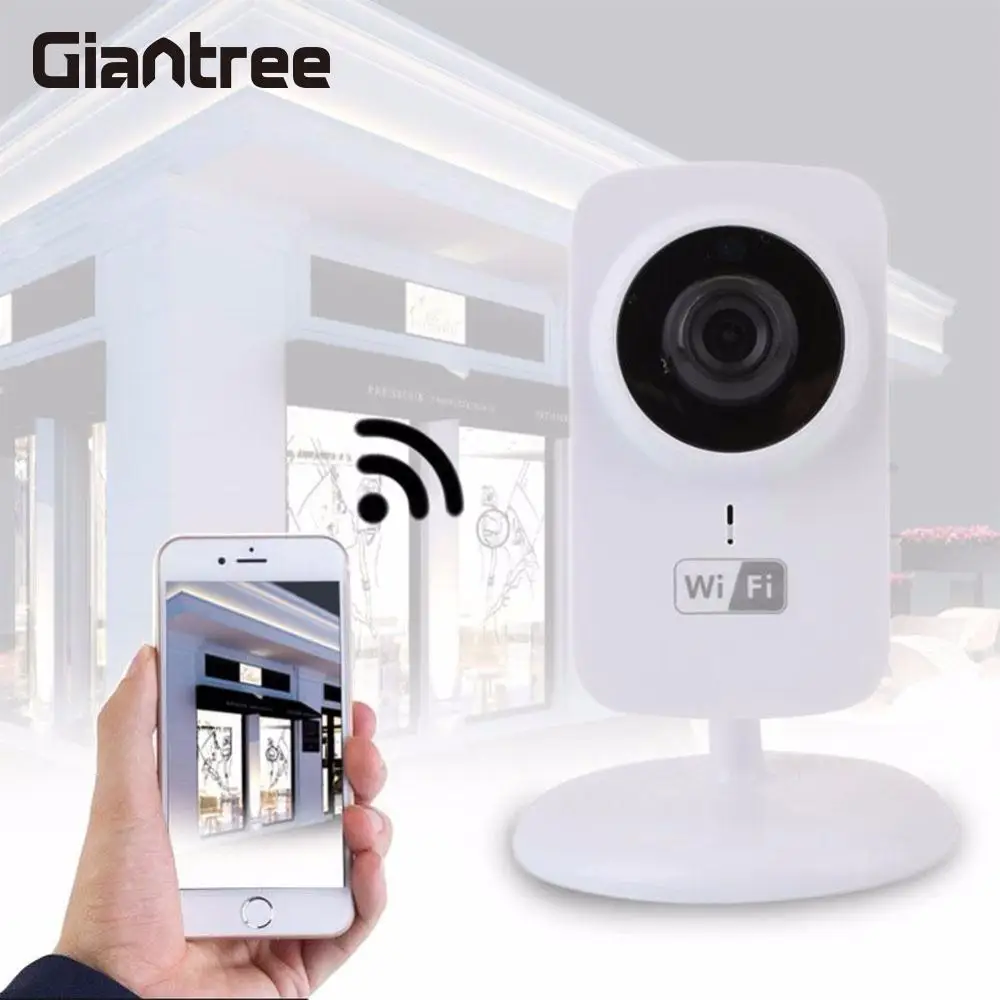 

giantree Mini HD 720P Wireless IP Camera Video Surveillance Infrared Night Vision Security Baby monitor Home Safety Camera