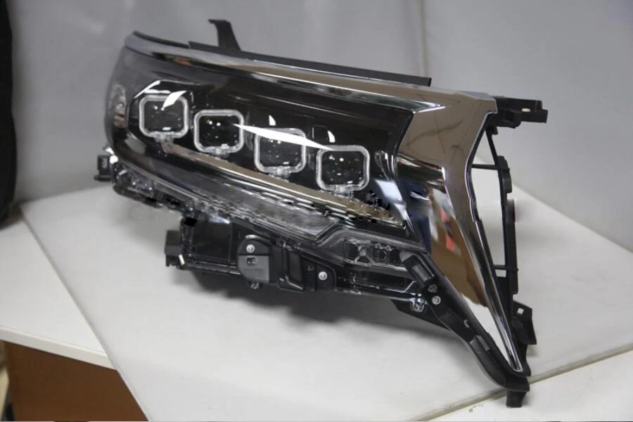 2 шт. автомобильный Стайлинг для круизер Прадо фары LC200 светодиодный головной фонарь DRL HI LO лампа все светодиодный объектив автомобильные аксессуары