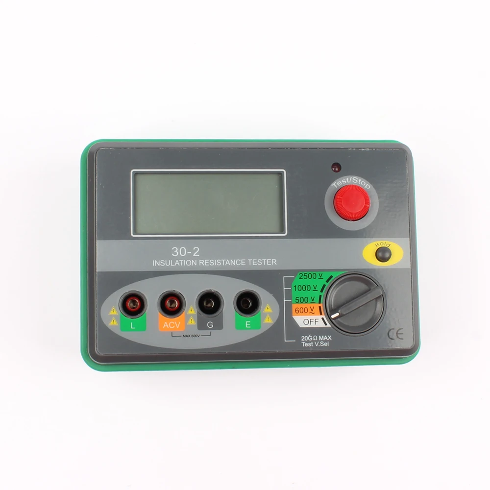 

DY30-2 2500V 20G ohm Digital Insulation Resistance Tester / Megger / Megohmmeter tester meter