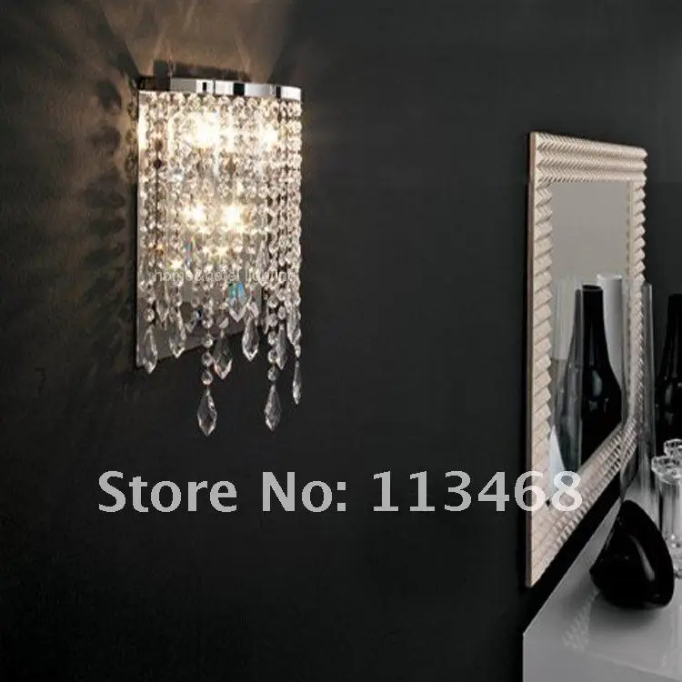 Crystal drop wall lamp modern wall light indoor decorative lights
