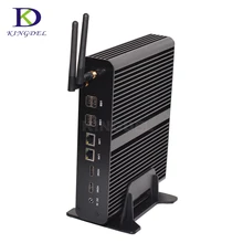 Безвентиляторный Кну Компьютера intel Core i7 5550U Mini PC HTPC Бродуэлла видеокарта HD 6000 300 М Wifi Mini Desktop PC, win10 TV BOX Неттоп PC