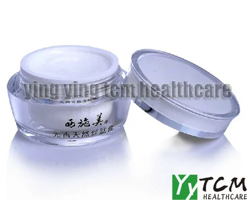 XISHIMEI fragrance free natural silk peptide cream 50g/pcs good quality moisturizing and whitening