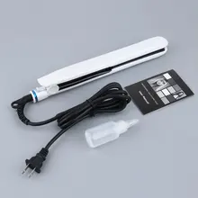 Пара Функция Flat Iron Турмалин Керамика Vapor Professional Выпрямитель для волос с аргановым маслом Настой выпрямления США/ЕС