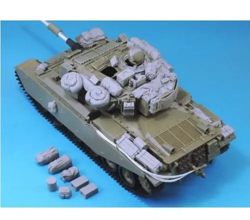 Новый разобранный 1/35 современный израильский основной боевой танк сумка набор