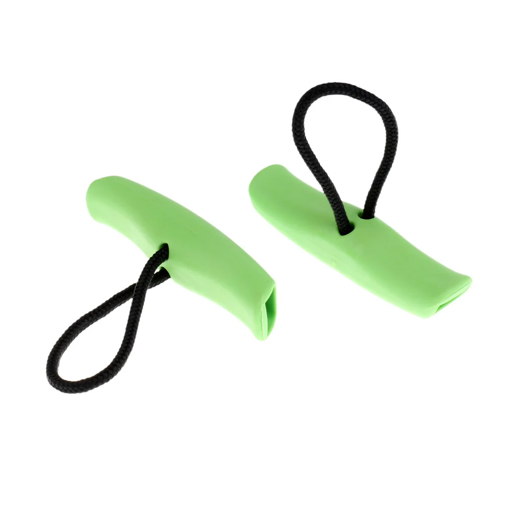 2 Pieces Nylon Safety Toggle Carry Handle Grip for Sit on Top Fishing Angling Kayak Canoe Kayak Canoe Toggle Handle