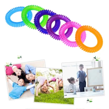 

1pcs Anti Mosquito Repellent Bracelets Multicolor Pest Control Bracelets Insect Protection Camping Outdoor Adults Kids