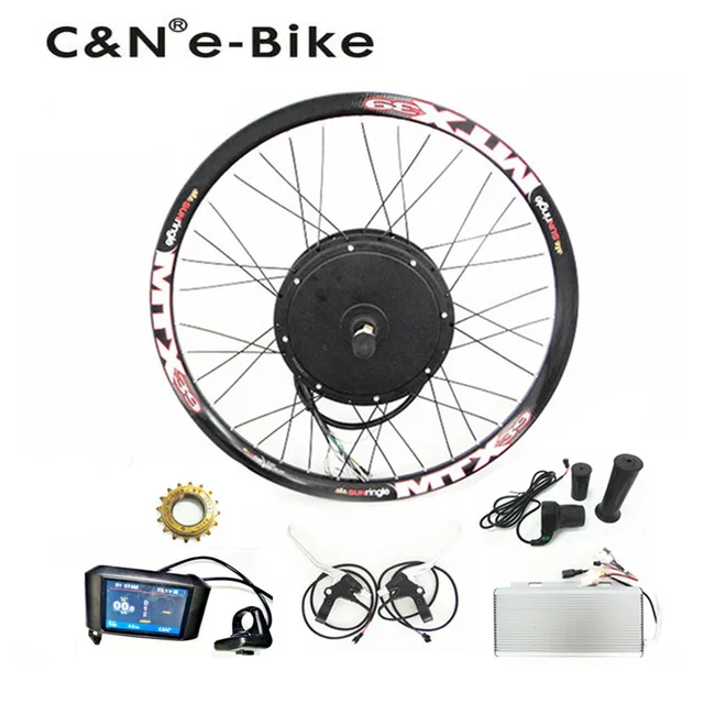 High Power 72v 5000w electric bike kit 5kw ebike conversion kit with