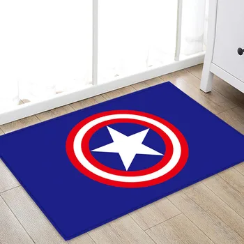 

Disney Soft Comfortable Floor Mats Antislip Rugs Batman Spiderman Ironman Cartoon Carpets Bathroom Kitchen Rug Doormats