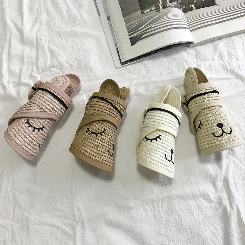 Summer Child Girls And Boys Cute Breathable All-match Solid Color Cartoon Pattern Foldable Sunscreen Concise Casual Visor