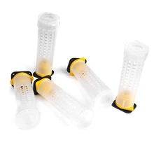 5 шт. Премиум queen Rearing Kit пчеловодная королева Bee Hair роликовые клетки с клеточным подстаканником