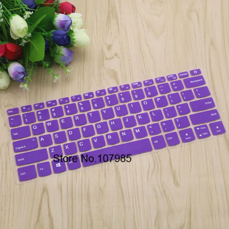 14 дюймов Клавиатура для ноутбука кожного покрова протектор для lenovo Ideapad 330S-14 530S-14ikb 530s-14arr 14ikb 330S 530S 330 530 - Цвет: Purple