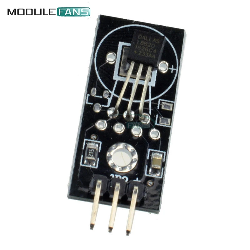 Модуль датчика температуры DS18B20 2 шт. плата модуля обнаружения для Arduino DC 5V 18B20