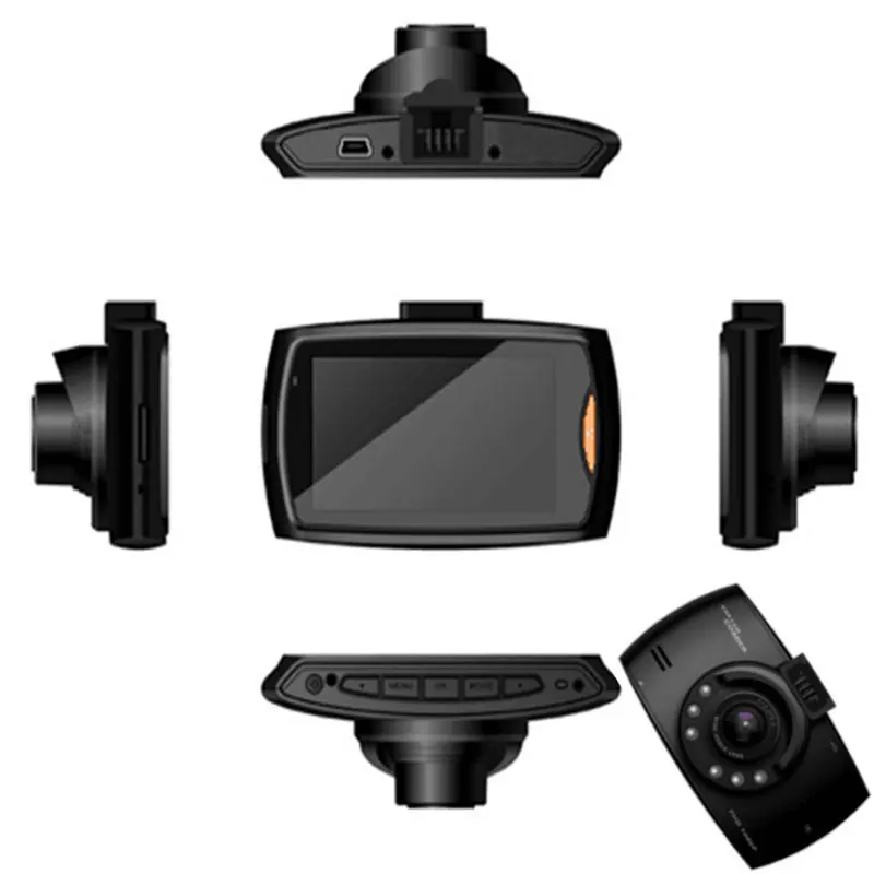 Preto Box Car Dvr G30 LCD 2.4 ''' 1080P Full hd Night Vision G-Sensor Dash cam Originais Camera Noturna Trace Cam 32G Car DVRS