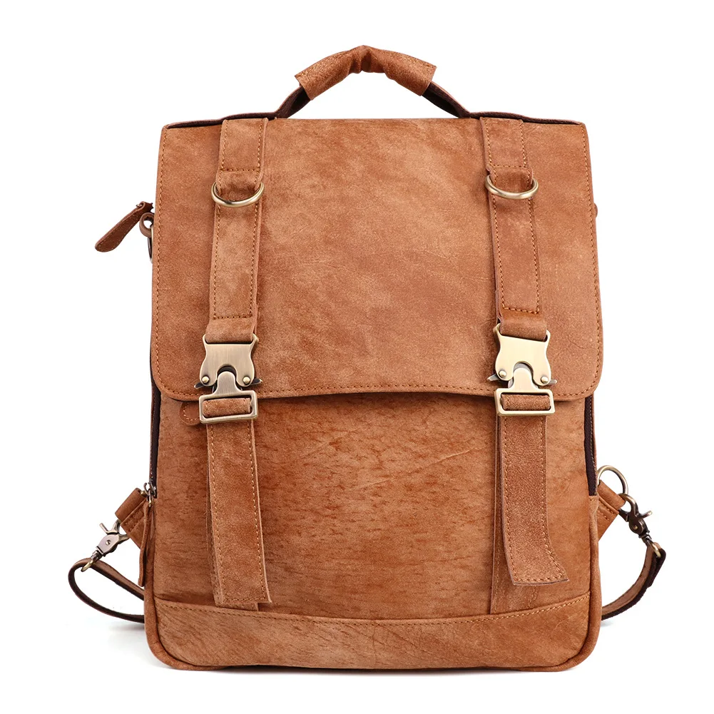 

Amasie backpack men Leather Women Bag Travel Backpack Daypack GET0052