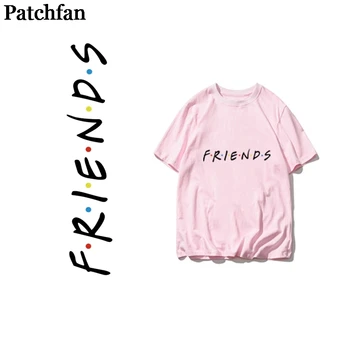 

20pcs/lot Patchfan Friends tv show DIY heat press sticker iron on patches Handmade clothes jacket t shirt thermal transfer A2148