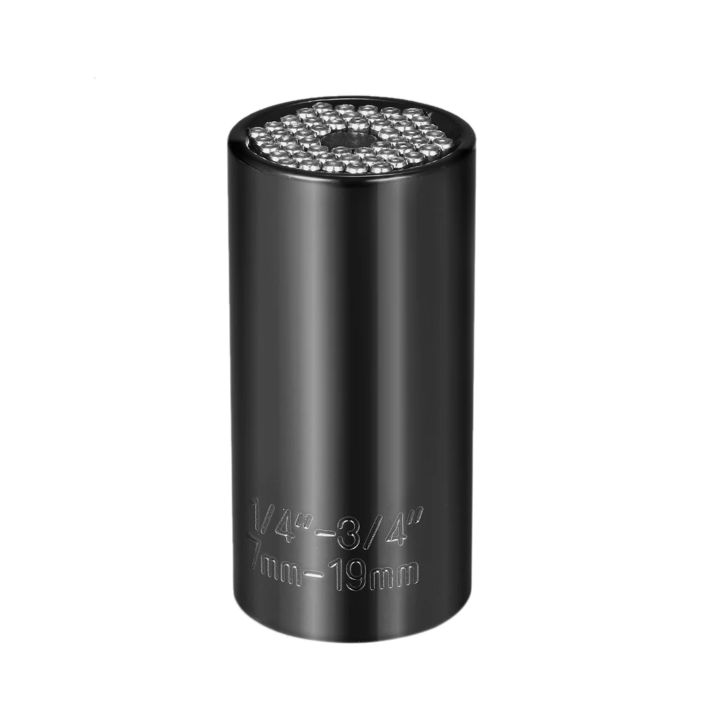 

7mm to 19mm Multi-functional Ratchet Universal Socket Professional Repair Tool with Spring Pins