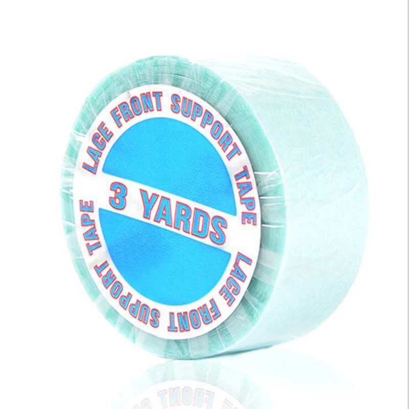 

10Rolls 2.54cm*3 Yards Lace Front Support Tape Double-sided Adhesive Water-proof Hair Tapes For Hair Extension Lace Wig Toupee