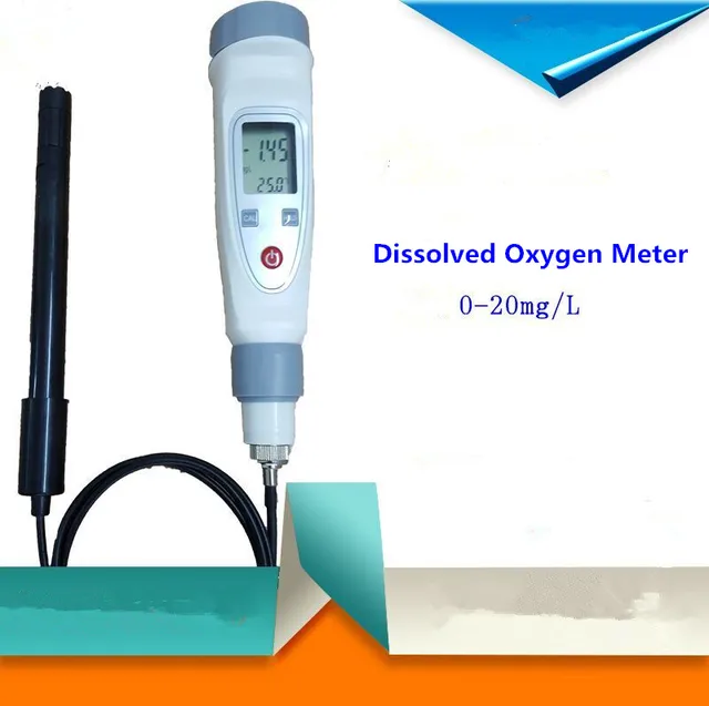 Portable Pen type Dissolved Oxygen Meter Fish Pond Oxygen Tester Low