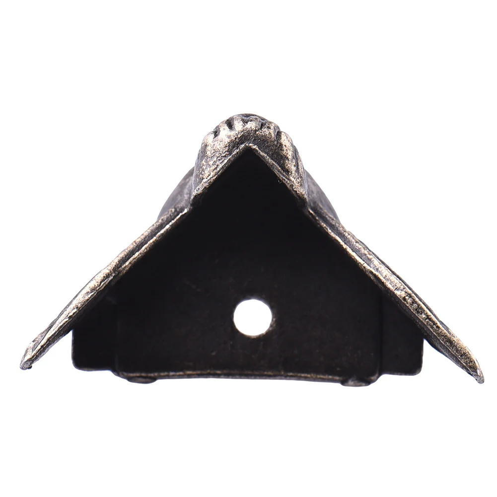 4 pieces/set Metal Angle Corner Brackets Gold Bronze Notebook Cover For Menus Photo Frame Home Furniture Decorative Protector