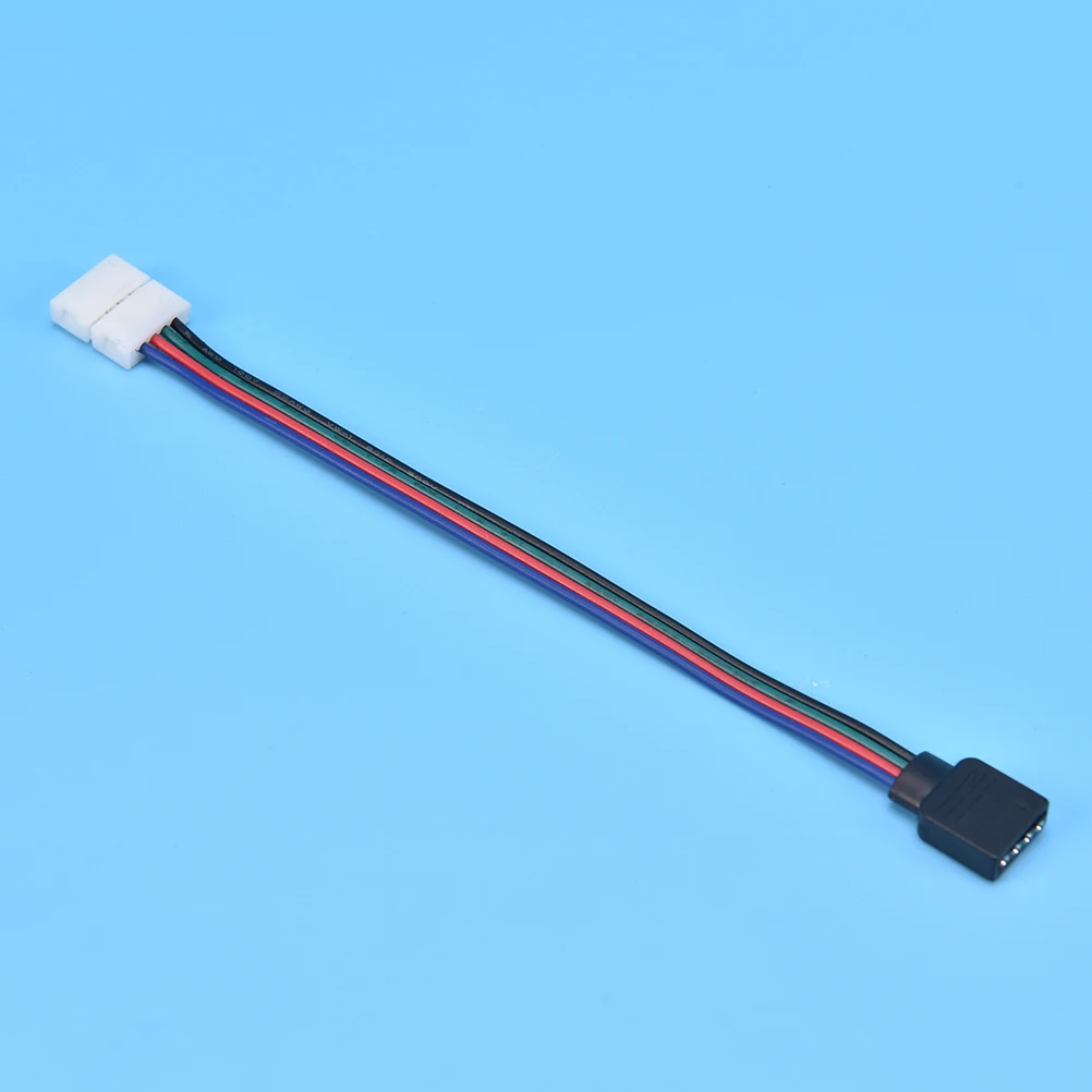 2 шт. 4 PIN Мужской и Женский Кабельный разъем адаптер провода для 5050 3528 SMD RGB