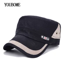 YOUBOME, модные мужские армейские кепки, женские винтажные хлопковые кепки для папы и горраса, плоские Планас, бейсболки для мужчин, бейсболки, военная Кепка