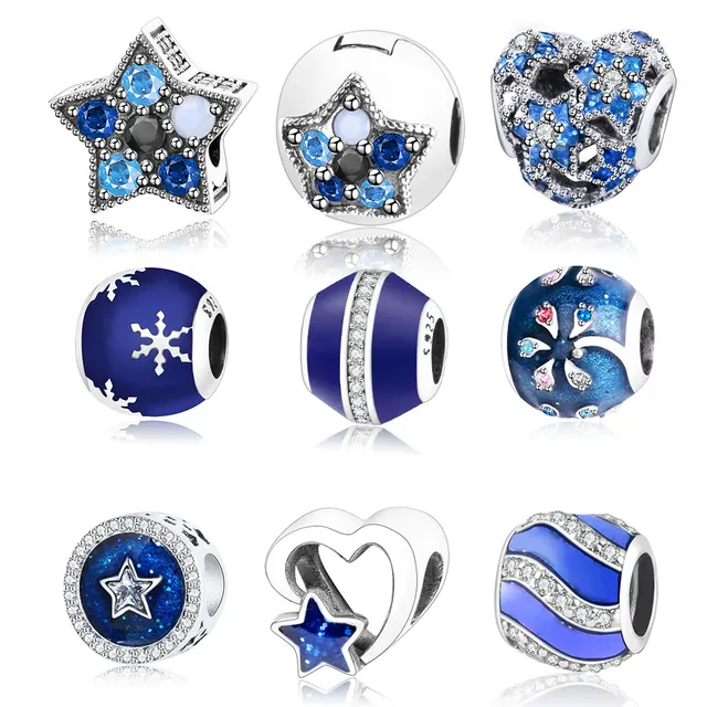 charms pandora smalto blu charms pandora smalto blu