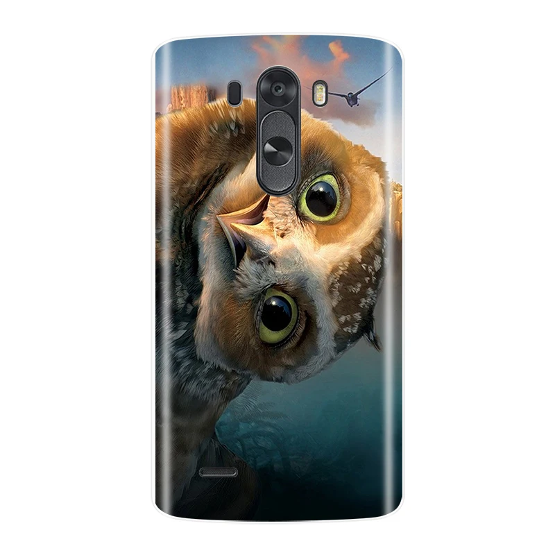 Чехол для телефона для LG G3, Мягкий Силиконовый ТПУ чехол с милым котом и цветами для LG G3 D850 D851 D855, чехол - Цвет: No.17