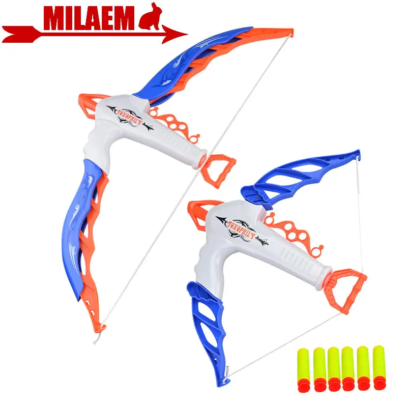 

1Set Archery Children Bow And Soft Bullet Arrowhead For Kids Gift Crossbow Bow Shooting Toy Practice Garden Game Accessories