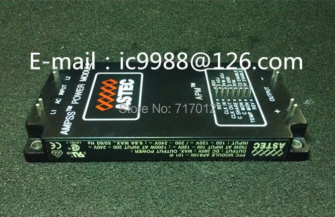 

Free Shipping APA100-101 No New(Old components,Good qualityPFC: 100/240VAC-380VDC-1200W , Can directly buy or contact the seller