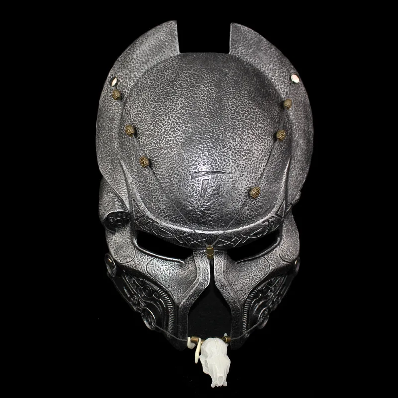 Новая коллекция высокого качества COS маска хищника полимерный шлем страшные маски для вечеринки в честь празднования Хеллоуина страшная маска в натуральную величину 1:1 маска хищника