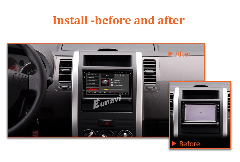 Top Eunavi 7" Double 2 Din TDA7851 Universal Android 8.1 Car Radio PC 1024*600 Autoradio GPS Navi wifi Bluetooth free frame camere 21 Top Eunavi 7" Double 2 Din TDA7851 Universal Android 8.1 Car Radio PC 1024*600 Autoradio GPS Navi wifi Bluetooth free frame camere 21