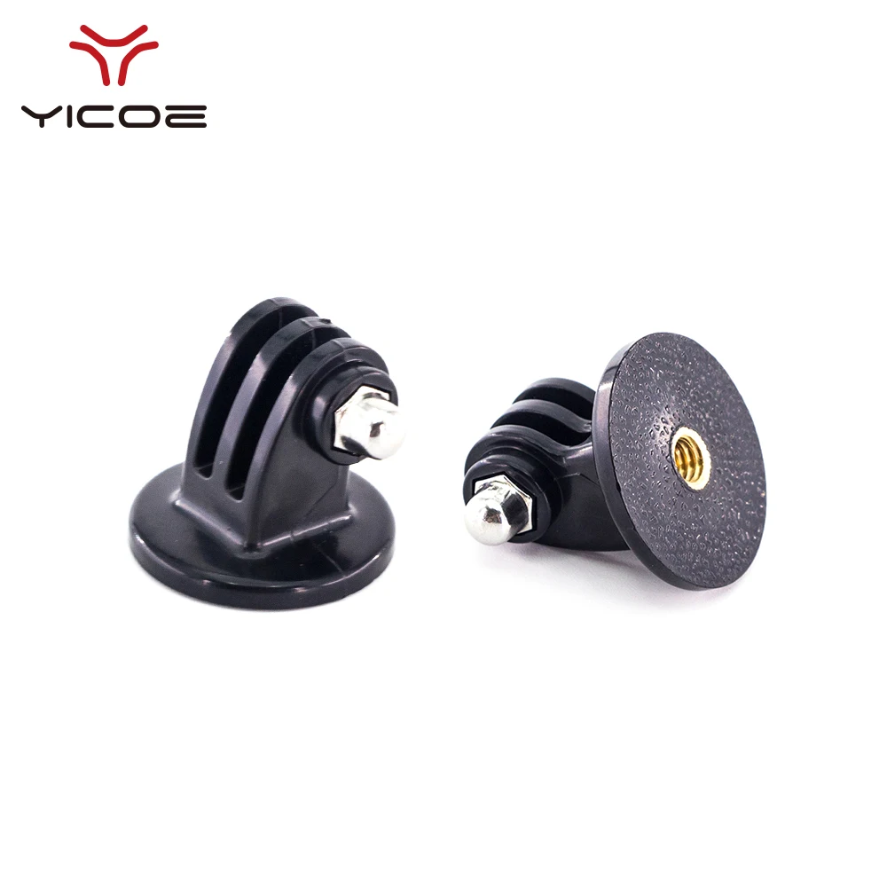 

1Pair Adapter Tripod Mount For Go Pro 7 6 5 4 3 Session SJCAM SJ4 SJ5 Xiaomi Yi 4K Gopro Hero 7 Action Sport Camera Accessories