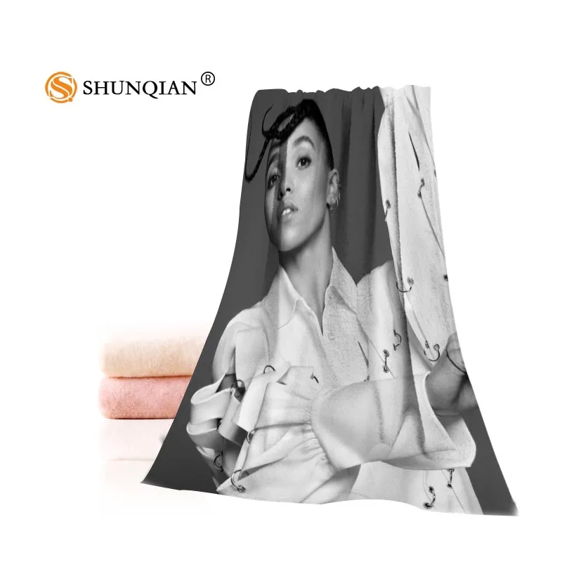 Горячее предложение на заказ FKA Twigs полотенце напечатанное хлопковое лицо/банные полотенца из микрофибры Ткань для детей, мужчин и женщин полотенце для душа s A7.24-1 - Цвет: 14