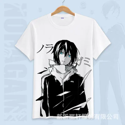 Аниме Noragami Yato футболки с коротким рукавом костюмы для косплея Мужские Женские футболки Топы с коротким рукавом летние футболки - Цвет: 4