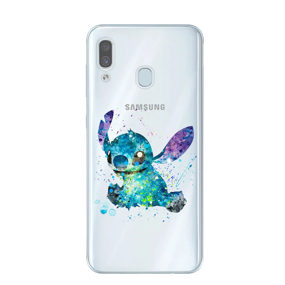 Белоснежка Динь колокольчик Ститч силиконовый чехол для телефона samsung Galaxy A50 A505 A10 A20 A30 A40 A70 Чехол Мягкий ТПУ - Цвет: T0613