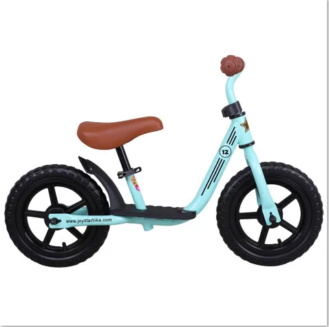10/12 дюймовый детский двухколесный велосипед учится кататься на велосипеде игрушки для катания с подставкой для ног - Цвет: Macaron Green