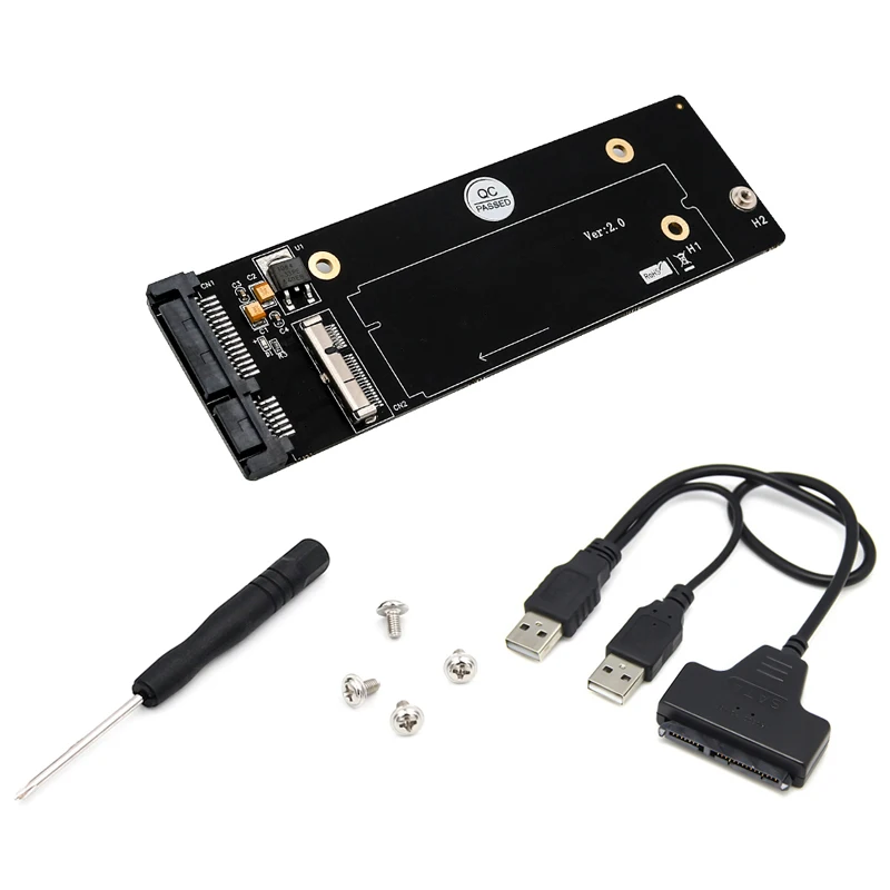 

For Macbook Air SSD Adapter for Apple Adaptador SSD M2 Adaptador SSD for Macbook Air A1466 M.2/M2 to SATA Adapter M.2/USB Cable