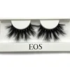 Mikiwi 25mm False Eyelashes Wholesale Thick Strip 25mm 3D Mink Lashes Custom Packaging Label Makeup Dramatic Long Mink Lashes 4