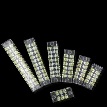 

1pcs TB15 series universal terminal 3, 4, 5, 6, 7, 8, 10, 12, 15, 20 terminal row 15A terminal row wire connector terminal