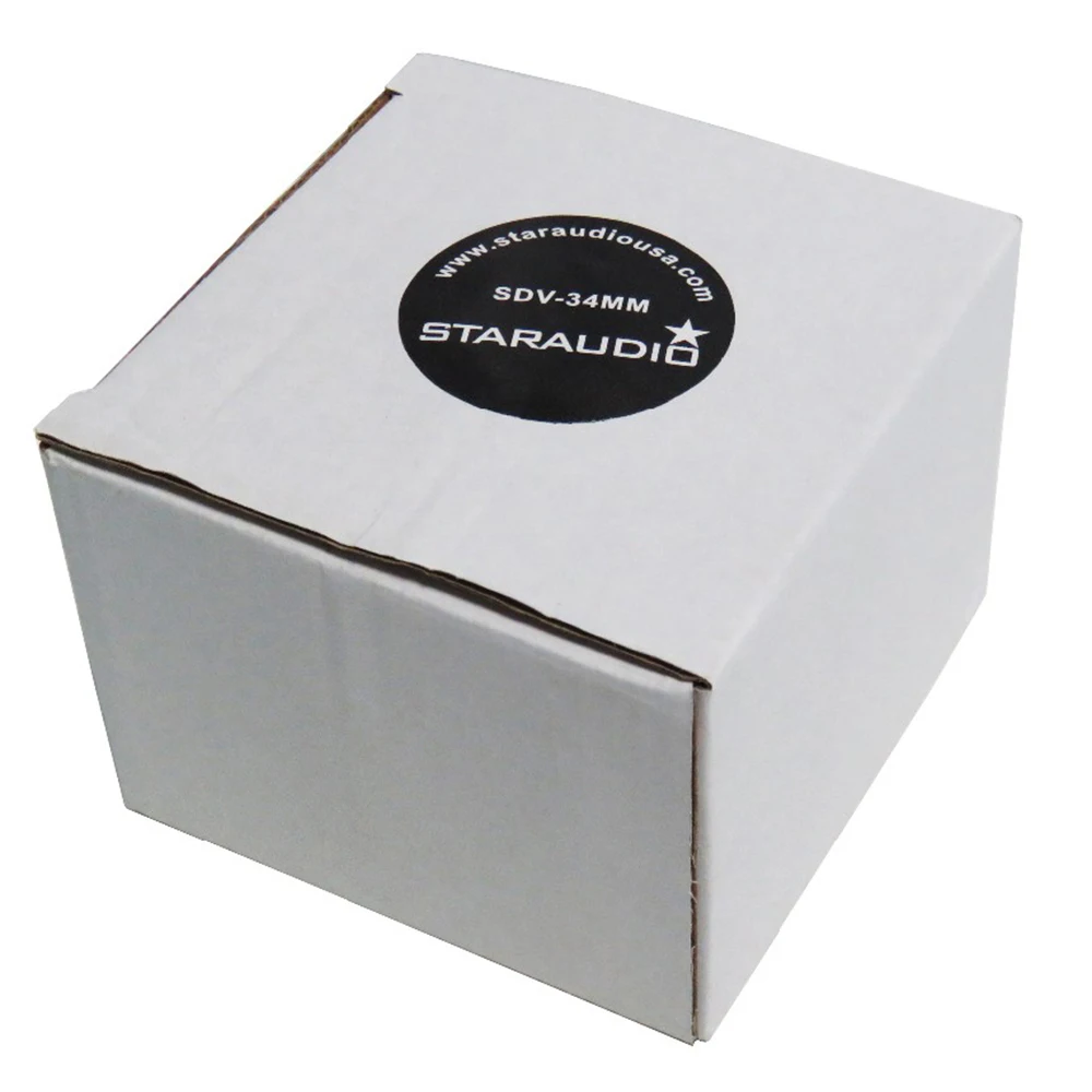 STARAUDIO Dual 2000 Вт 1 35 дюйма 34 мм Титановый Компрессионный рожок с винтовым креплением