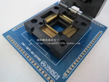 

Original YAMAICHI IC Test Seat IC51-0804-711 Burning Programme TQFP80/DIP80 Socket Adapter
