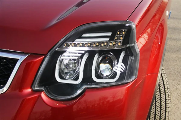 Для NISSAN X-TRAIL передние фары 2012 2013 год с дневными ходовыми огнями поворотные сигнальные парковочные огни