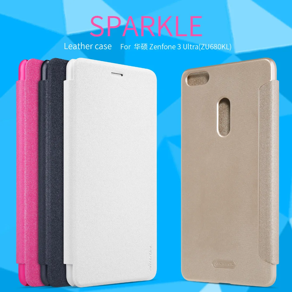 Для Asus ZenFone 3 Ультра ZU680KL чехол Nillkin Sparkle для Защитные чехлы телефона задней крышки |