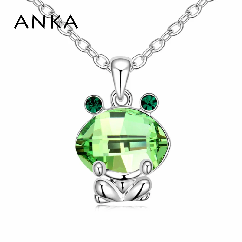 

New Frog Crystal Necklace Made With Swarovski Elements #102820